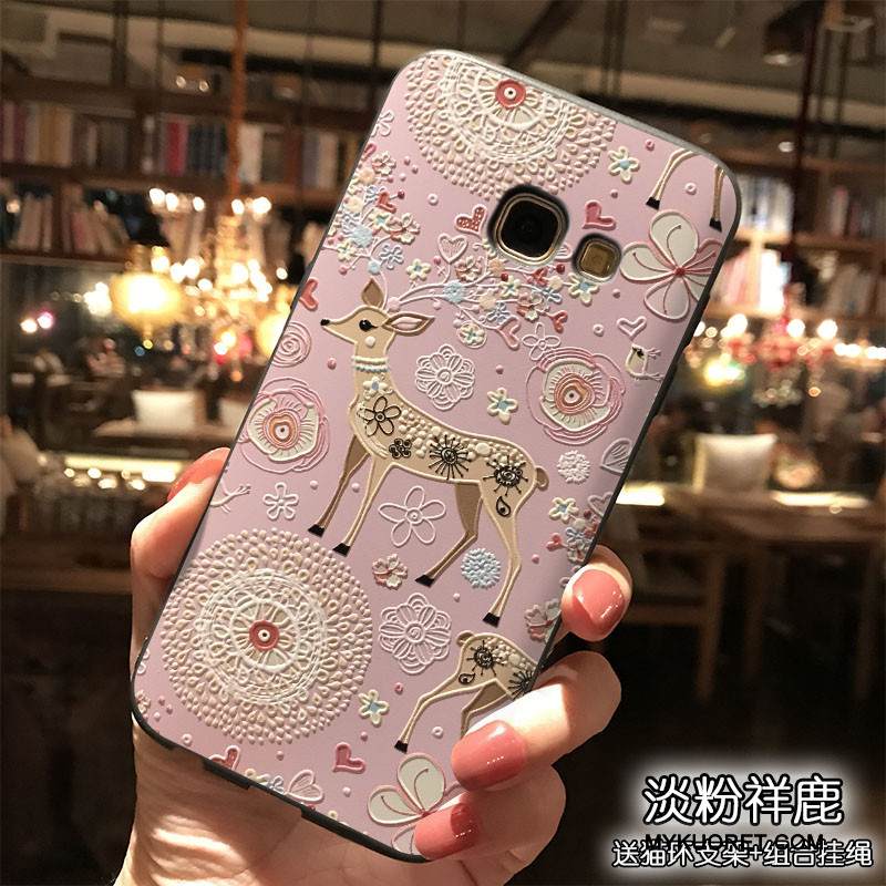 Kuori Samsung Galaxy A7 2017 Laukut Ripustettavat Koristeet Trendi, Kotelo Samsung Galaxy A7 2017 Silikoni Ihana Persoonallisuus