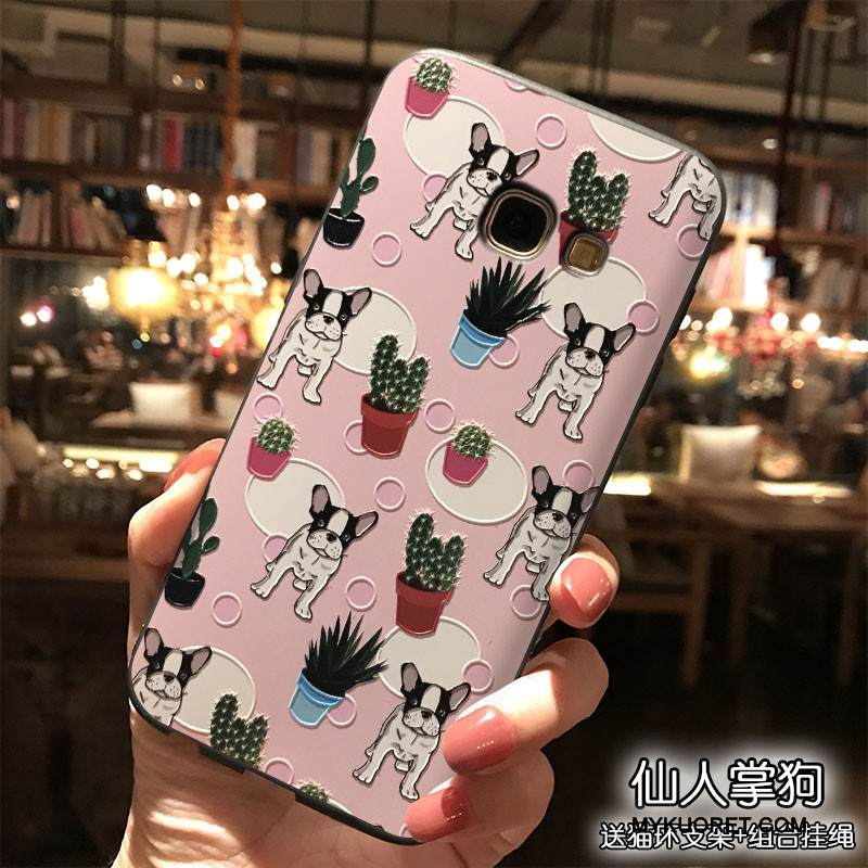 Kuori Samsung Galaxy A7 2017 Laukut Ripustettavat Koristeet Trendi, Kotelo Samsung Galaxy A7 2017 Silikoni Ihana Persoonallisuus