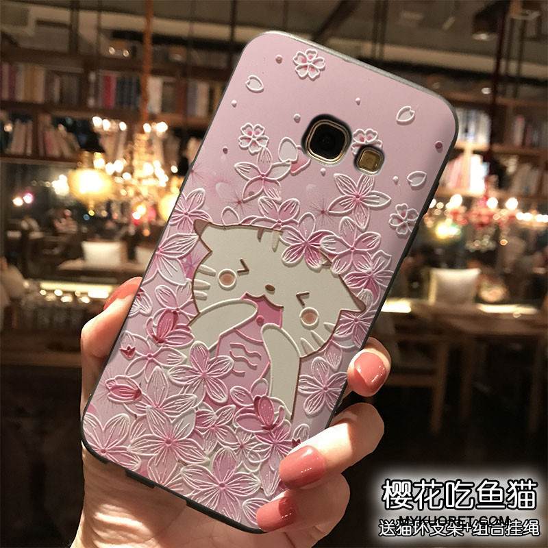 Kuori Samsung Galaxy A7 2017 Laukut Ripustettavat Koristeet Trendi, Kotelo Samsung Galaxy A7 2017 Silikoni Ihana Persoonallisuus