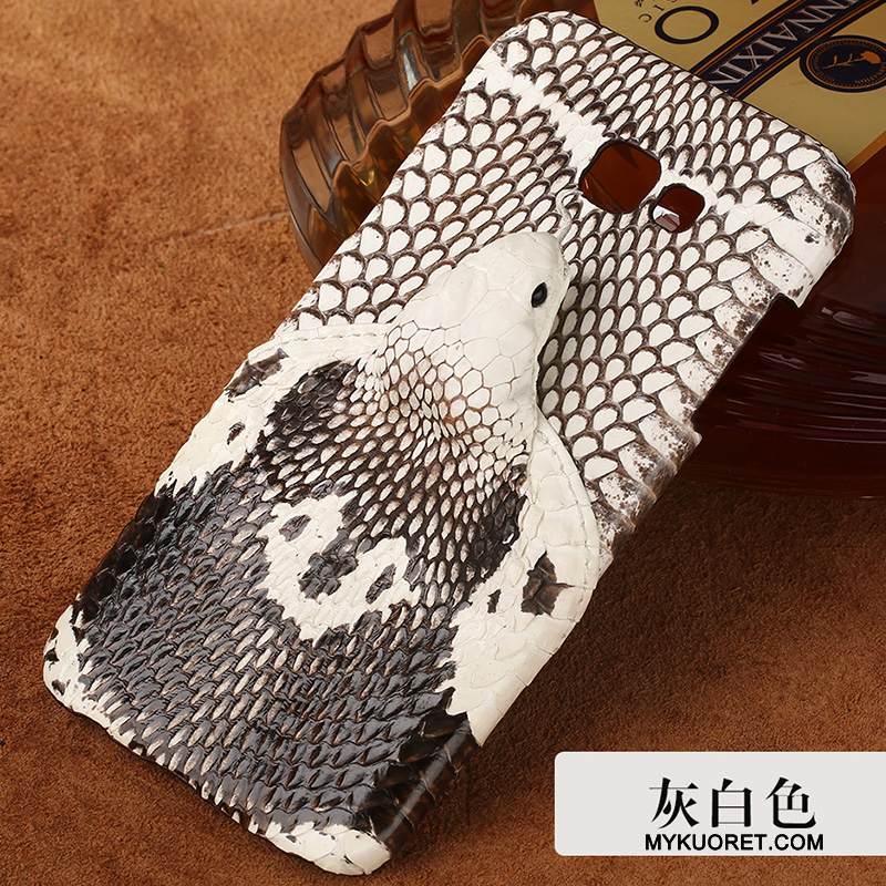 Kuori Samsung Galaxy A7 2017 Nahka Eurooppa Trendi, Kotelo Samsung Galaxy A7 2017 Tuki Puhelimen Kuoret Kova