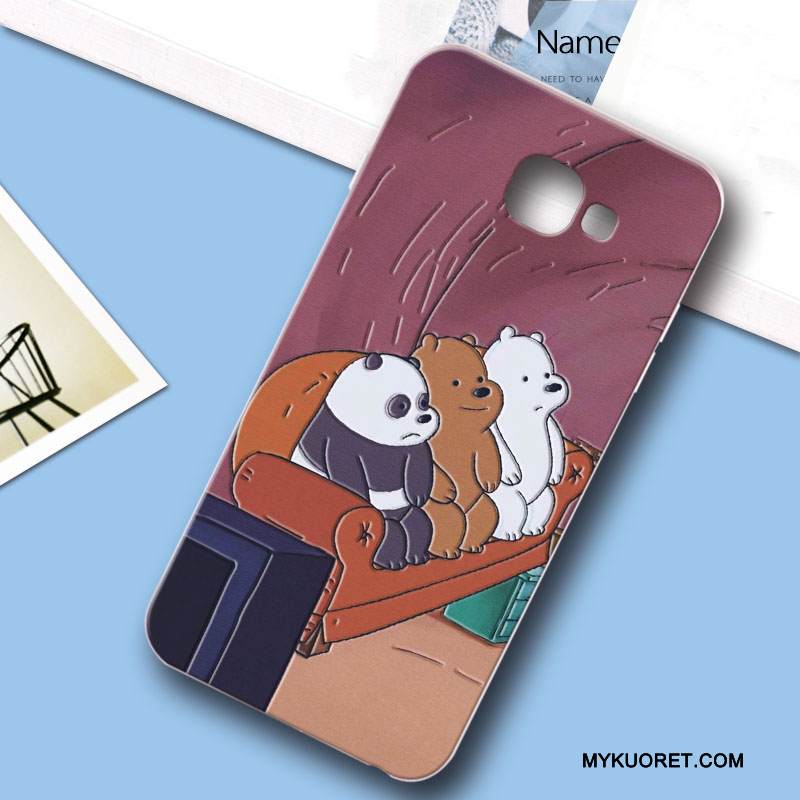 Kuori Samsung Galaxy A7 2017 Pehmeä Neste Murtumaton Kova, Kotelo Samsung Galaxy A7 2017 Silikoni Keltainen Puhelimen Kuoret