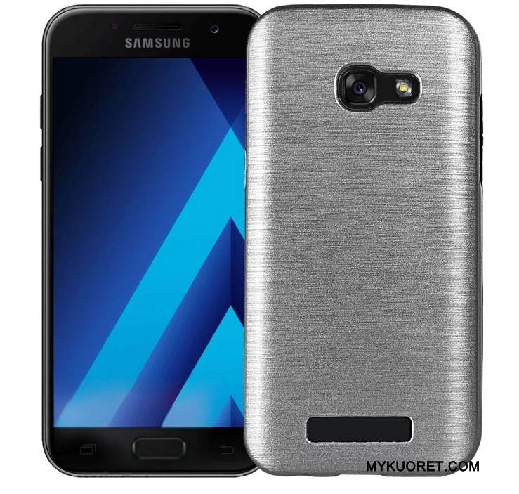 Kuori Samsung Galaxy A7 2017 Pehmeä Neste Punainen Puhelimen Kuoret, Kotelo Samsung Galaxy A7 2017 Laukut Murtumaton