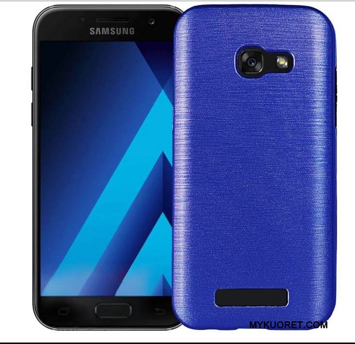 Kuori Samsung Galaxy A7 2017 Pehmeä Neste Punainen Puhelimen Kuoret, Kotelo Samsung Galaxy A7 2017 Laukut Murtumaton