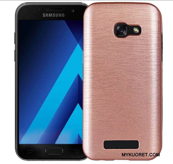 Kuori Samsung Galaxy A7 2017 Pehmeä Neste Punainen Puhelimen Kuoret, Kotelo Samsung Galaxy A7 2017 Laukut Murtumaton