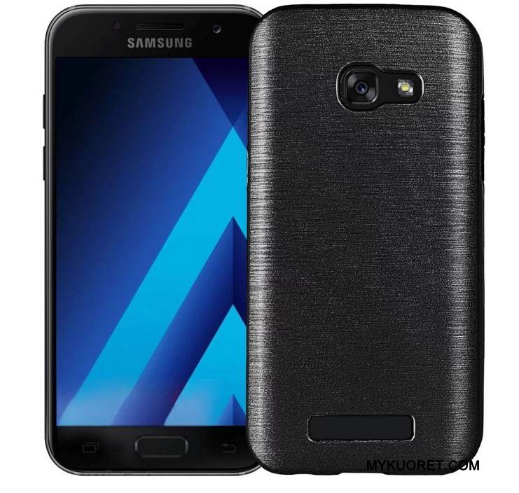 Kuori Samsung Galaxy A7 2017 Pehmeä Neste Punainen Puhelimen Kuoret, Kotelo Samsung Galaxy A7 2017 Laukut Murtumaton