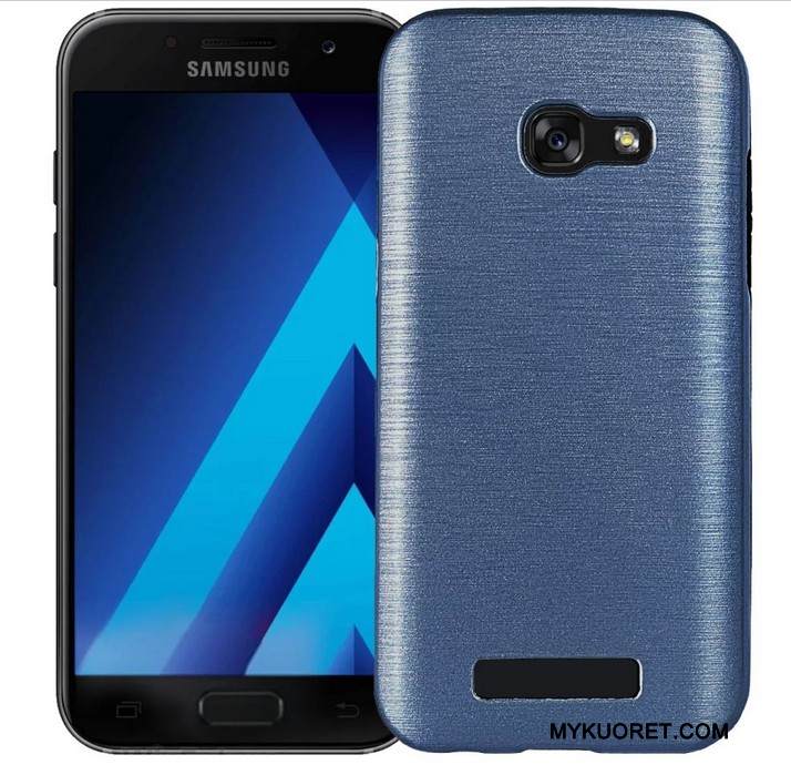 Kuori Samsung Galaxy A7 2017 Pehmeä Neste Punainen Puhelimen Kuoret, Kotelo Samsung Galaxy A7 2017 Laukut Murtumaton
