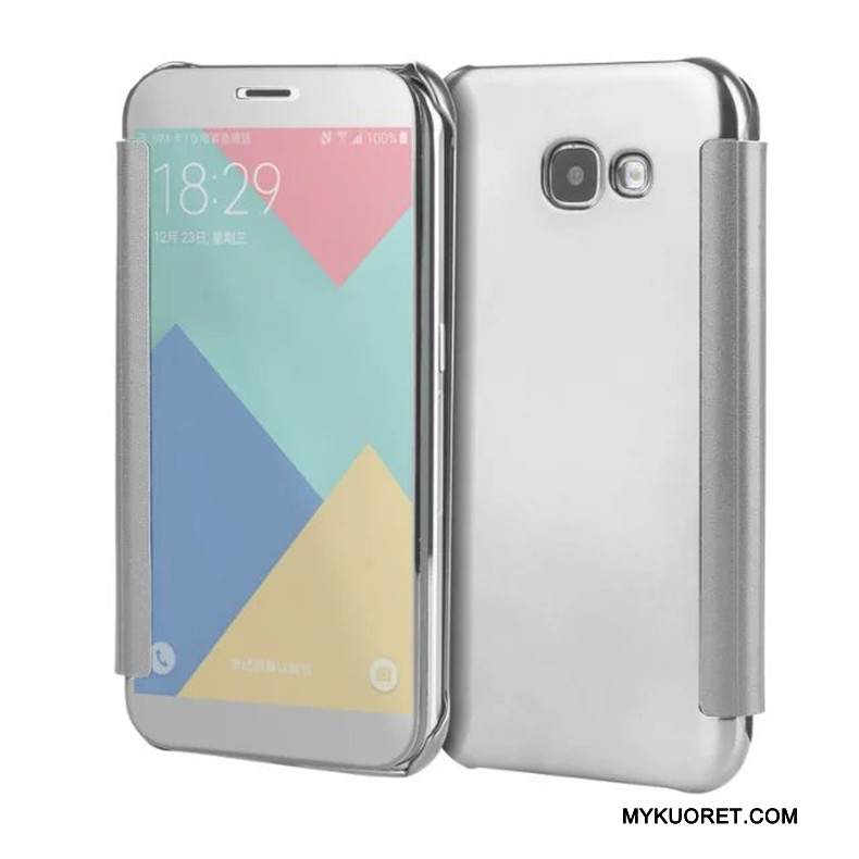 Kuori Samsung Galaxy A7 2017 Suojaus Jauhe Puhelimen Kuoret, Kotelo Samsung Galaxy A7 2017 Kuoret Peili Pinnoitus