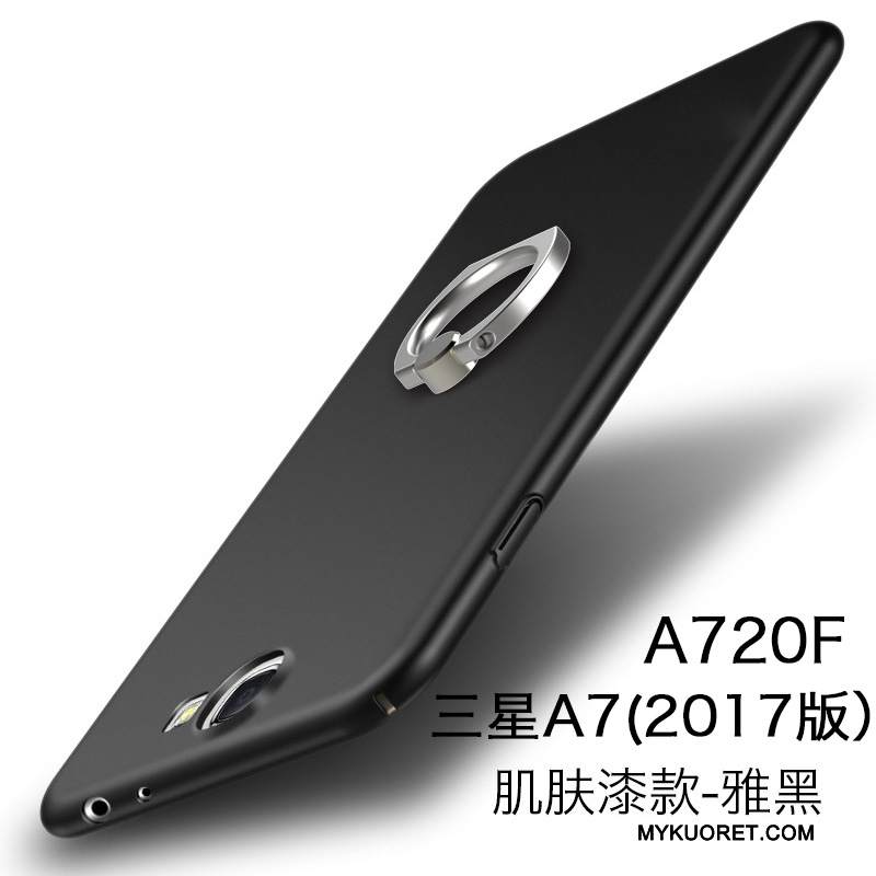 Kuori Samsung Galaxy A7 2017 Suojaus Puhelimen Kuoret Kalvo, Kotelo Samsung Galaxy A7 2017 Kova Kulta