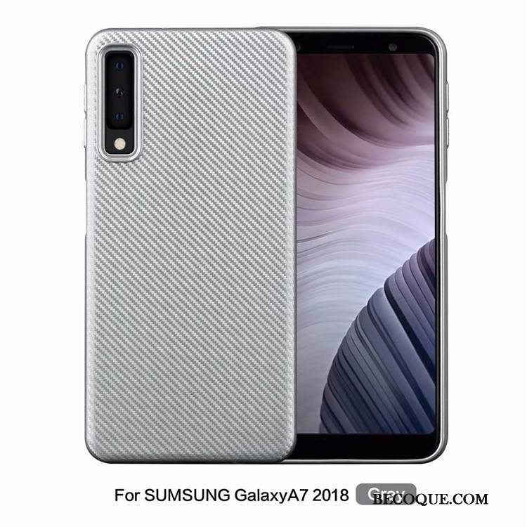 Kuori Samsung Galaxy A7 2018 Laukut Kuitu Kukkakuvio, Kotelo Samsung Galaxy A7 2018 Suojaus Puhelimen Kuoret Murtumaton