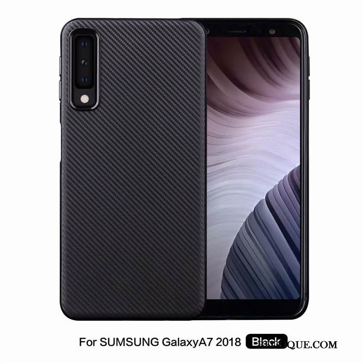 Kuori Samsung Galaxy A7 2018 Laukut Kuitu Kukkakuvio, Kotelo Samsung Galaxy A7 2018 Suojaus Puhelimen Kuoret Murtumaton