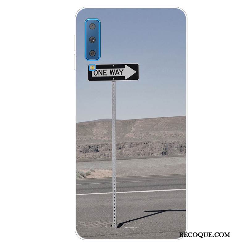 Kuori Samsung Galaxy A7 2018 Pehmeä Neste Murtumaton Puhelimen Kuoret, Kotelo Samsung Galaxy A7 2018 Suojaus Kova