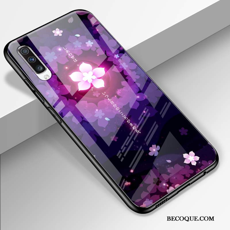 Kuori Samsung Galaxy A70 Laukut Murtumaton Trendi, Kotelo Samsung Galaxy A70 Sarjakuva Musta Puhelimen Kuoret
