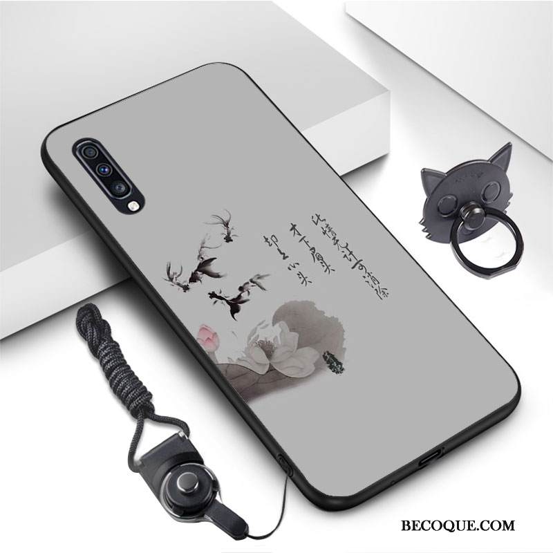 Kuori Samsung Galaxy A70 Laukut Puhelimen Kuoret Alkuperäinen, Kotelo Samsung Galaxy A70 Vuosikerta Tuuli Murtumaton