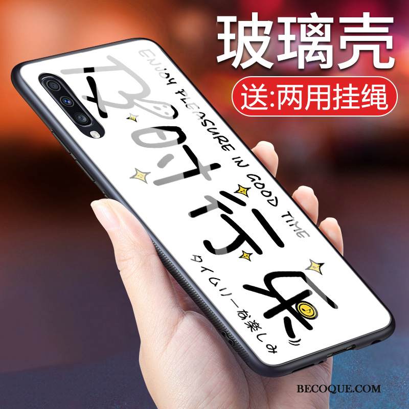 Kuori Samsung Galaxy A70 Luova Lasi Puhelimen Kuoret, Kotelo Samsung Galaxy A70 Suojaus Persoonallisuus Trendi