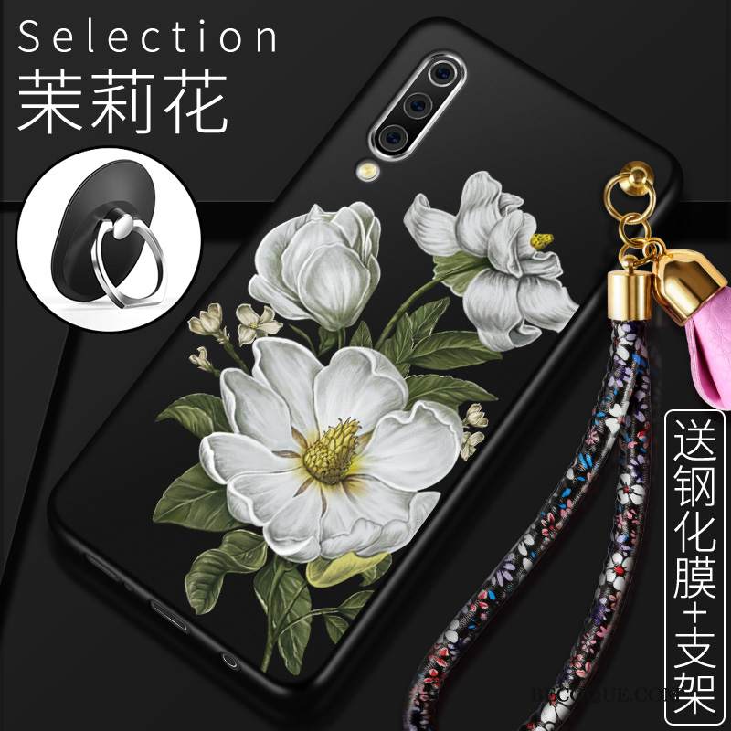 Kuori Samsung Galaxy A70 Luova Trendi Puhelimen Kuoret, Kotelo Samsung Galaxy A70 Laukut Murtumaton Punainen