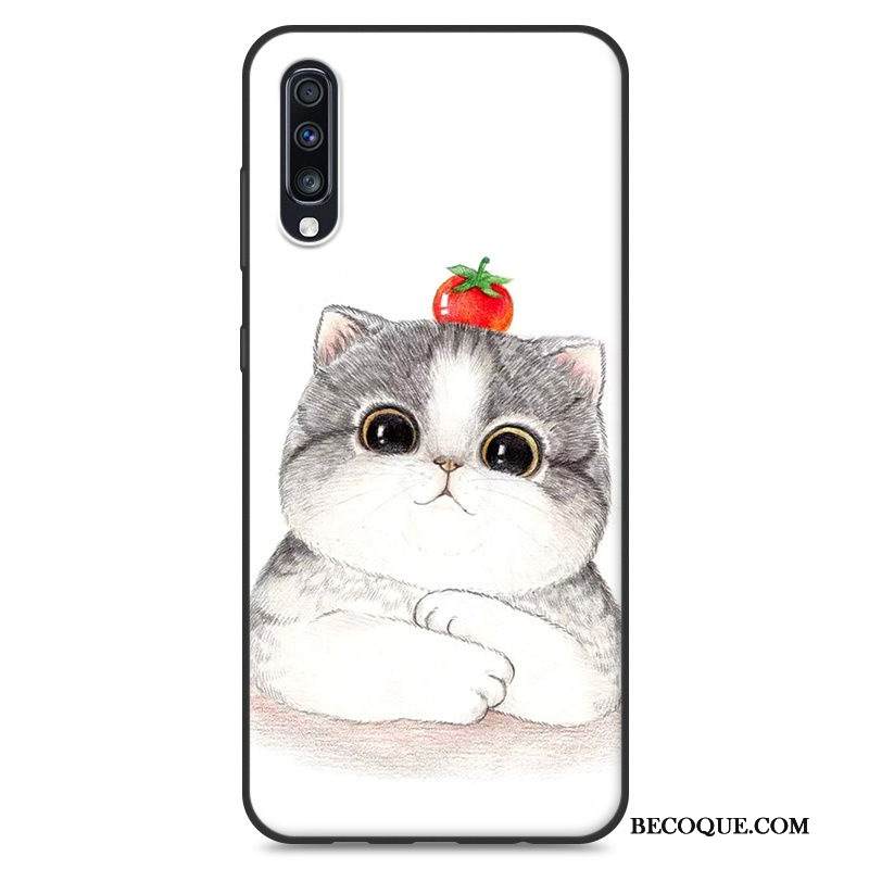 Kuori Samsung Galaxy A70 Pehmeä Neste Punainen Trendi, Kotelo Samsung Galaxy A70 Vuosikerta Puhelimen Kuoret Persoonallisuus