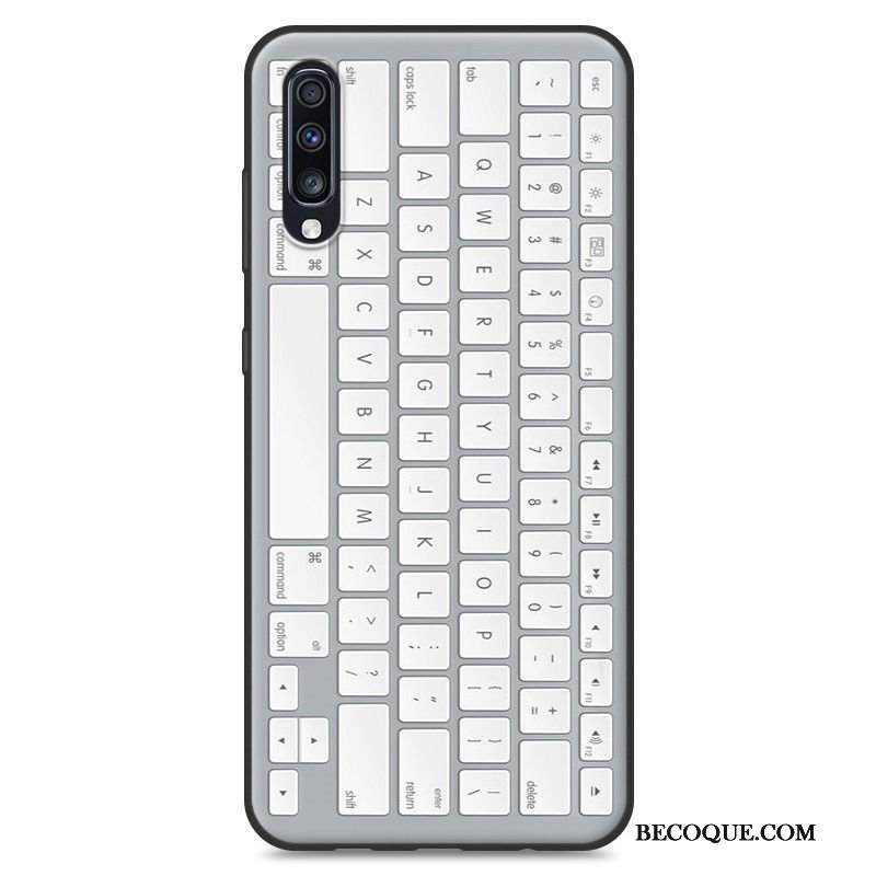 Kuori Samsung Galaxy A70 Pehmeä Neste Punainen Trendi, Kotelo Samsung Galaxy A70 Vuosikerta Puhelimen Kuoret Persoonallisuus