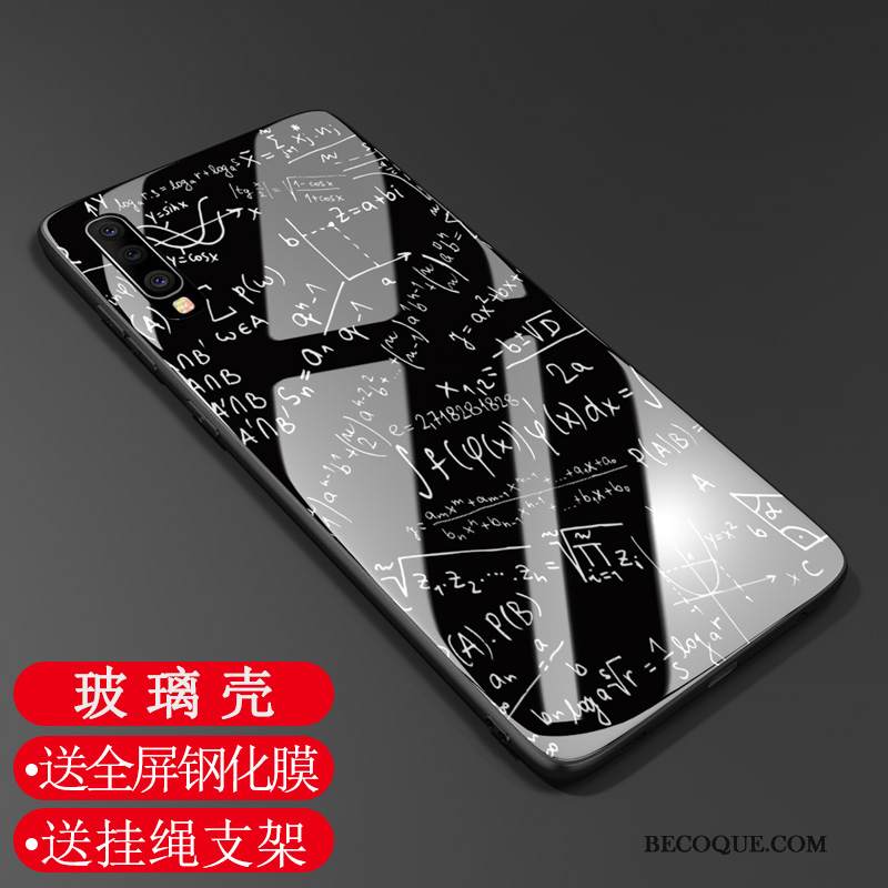 Kuori Samsung Galaxy A70 Silikoni Kalvo Karkaisu, Kotelo Samsung Galaxy A70 Pehmeä Neste Muokata Trendi