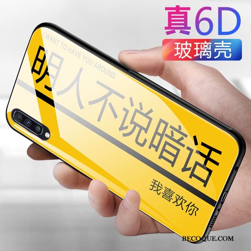 Kuori Samsung Galaxy A70 Silikoni Keltainen Uusi, Kotelo Samsung Galaxy A70 Tila Peili Puhelimen Kuoret