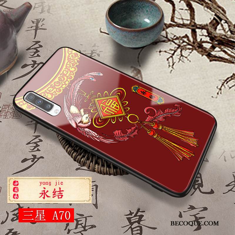 Kuori Samsung Galaxy A70 Silikoni Persoonallisuus Rakastunut, Kotelo Samsung Galaxy A70 Suojaus Murtumaton Puhelimen Kuoret