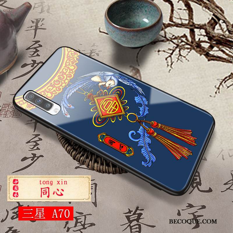 Kuori Samsung Galaxy A70 Silikoni Persoonallisuus Rakastunut, Kotelo Samsung Galaxy A70 Suojaus Murtumaton Puhelimen Kuoret