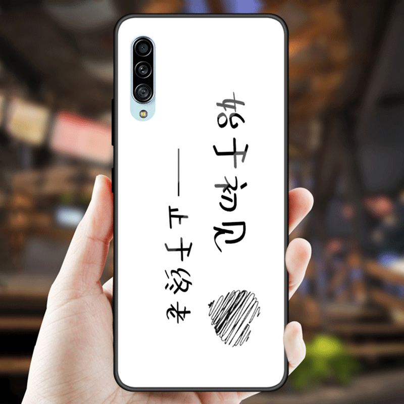 Kuori Samsung Galaxy A70s Laukut Karkaisu Lasi, Kotelo Samsung Galaxy A70s Pehmeä Neste Puhelimen Kuoret Pesty Suede