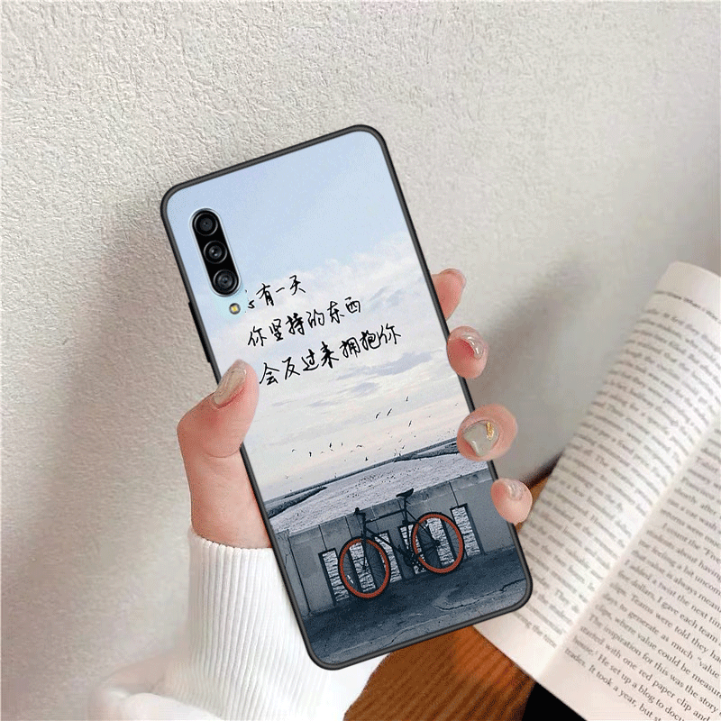 Kuori Samsung Galaxy A70s Laukut Puhelimen Kuoret Kustannukset, Kotelo Samsung Galaxy A70s Suojaus Taide Musta