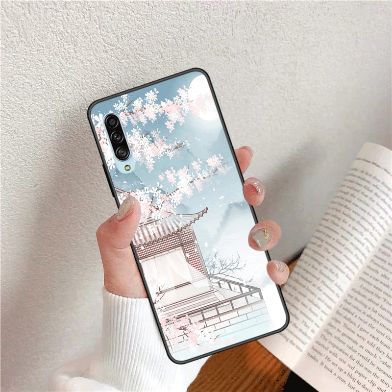 Kuori Samsung Galaxy A70s Laukut Puhelimen Kuoret Kustannukset, Kotelo Samsung Galaxy A70s Suojaus Taide Musta