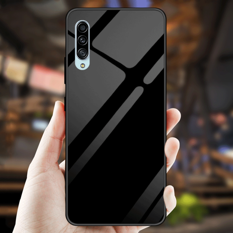 Kuori Samsung Galaxy A70s Luova Peili Yksinkertainen, Kotelo Samsung Galaxy A70s Laukut Persoonallisuus Lasi