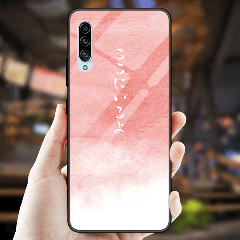 Kuori Samsung Galaxy A70s Luova Peili Yksinkertainen, Kotelo Samsung Galaxy A70s Laukut Persoonallisuus Lasi