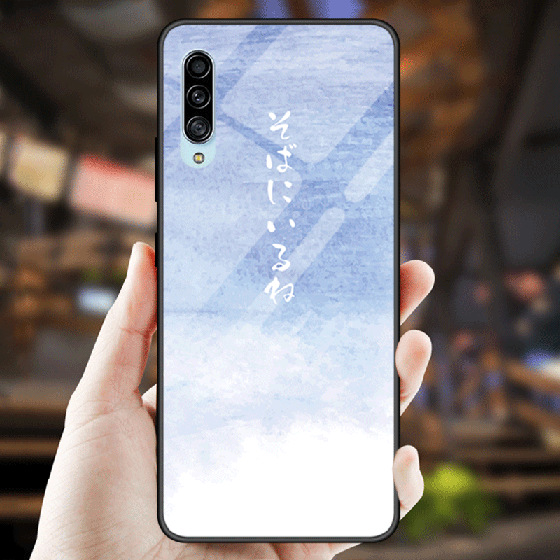 Kuori Samsung Galaxy A70s Luova Peili Yksinkertainen, Kotelo Samsung Galaxy A70s Laukut Persoonallisuus Lasi