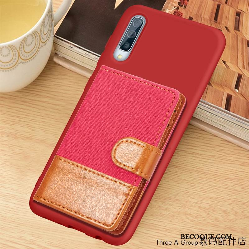 Kuori Samsung Galaxy A70s Luova Vaaleansininen Puhelimen Kuoret, Kotelo Samsung Galaxy A70s Salkku Kortti