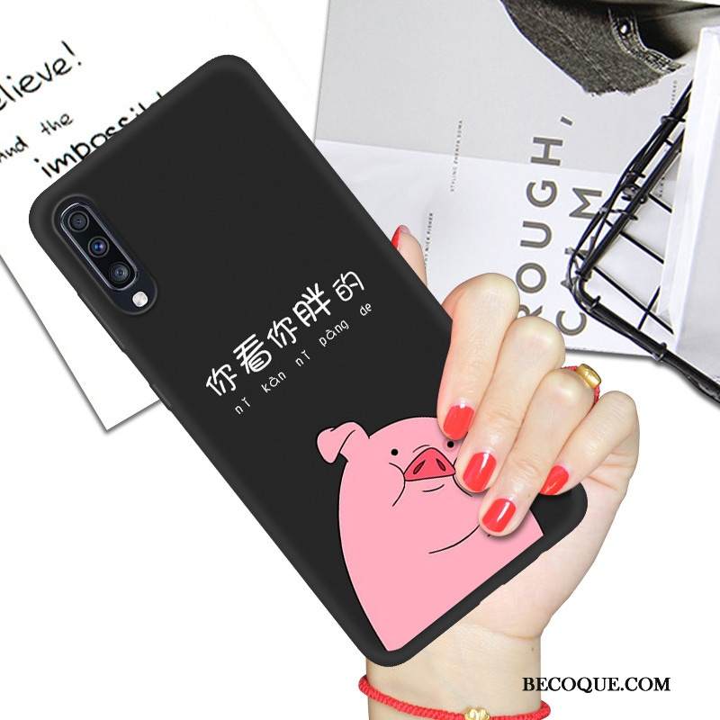 Kuori Samsung Galaxy A70s Pehmeä Neste Musta Ripustettavat Koristeet, Kotelo Samsung Galaxy A70s Silikoni Puhelimen Kuoret