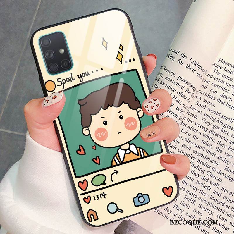 Kuori Samsung Galaxy A71 Laukut Jauhe Rotta, Kotelo Samsung Galaxy A71 Suojaus Murtumaton Rikkaus