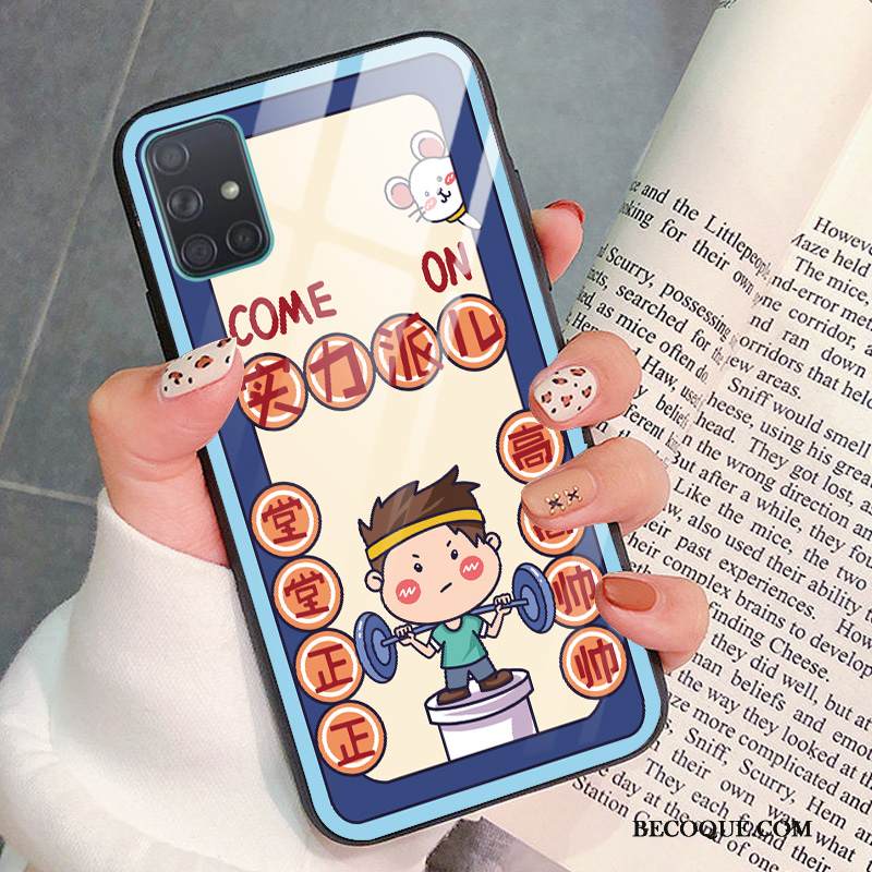 Kuori Samsung Galaxy A71 Laukut Jauhe Rotta, Kotelo Samsung Galaxy A71 Suojaus Murtumaton Rikkaus