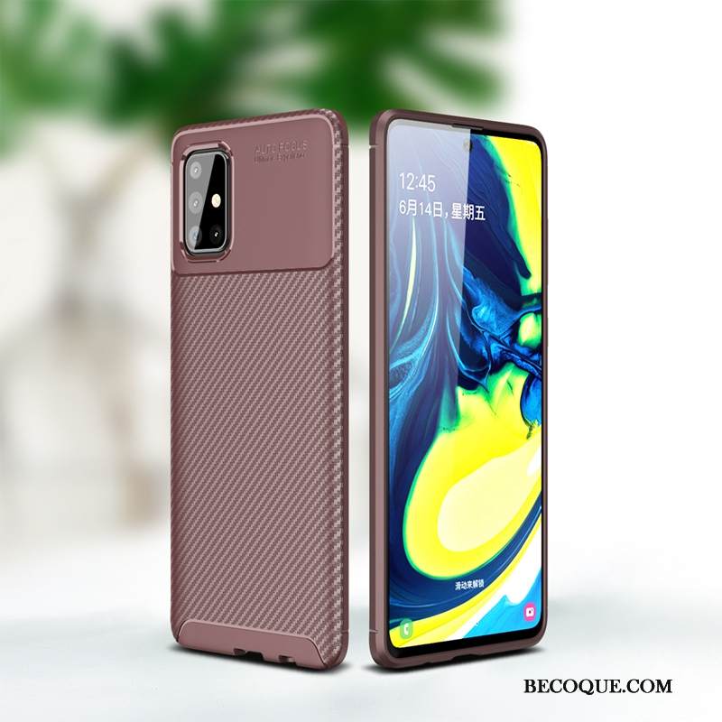 Kuori Samsung Galaxy A71 Laukut Musta Kevyt, Kotelo Samsung Galaxy A71 Suojaus Uusi Puhelimen Kuoret
