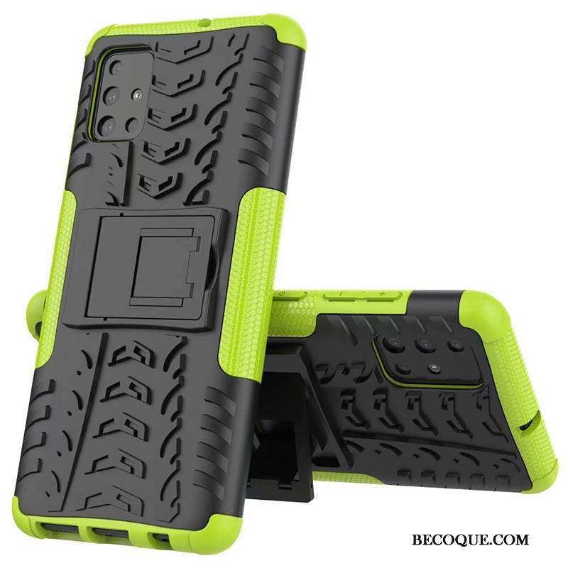 Kuori Samsung Galaxy A71 Laukut Puhelimen Kuoret Ulko-, Kotelo Samsung Galaxy A71 Silikoni Murtumaton Kukkakuvio