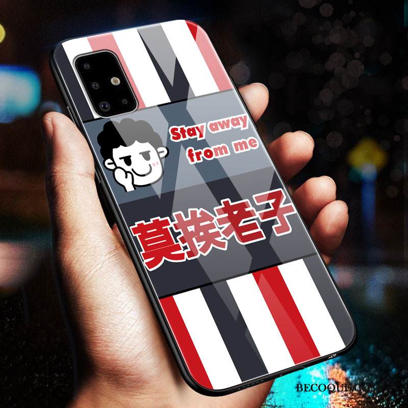 Kuori Samsung Galaxy A71 Laukut Rakastunut Net Red, Kotelo Samsung Galaxy A71 Tila Murtumaton Puhelimen Kuoret