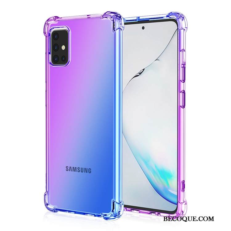 Kuori Samsung Galaxy A71 Laukut Sateenkaari Kaltevuus, Kotelo Samsung Galaxy A71 Murtumaton Puhelimen Kuoret