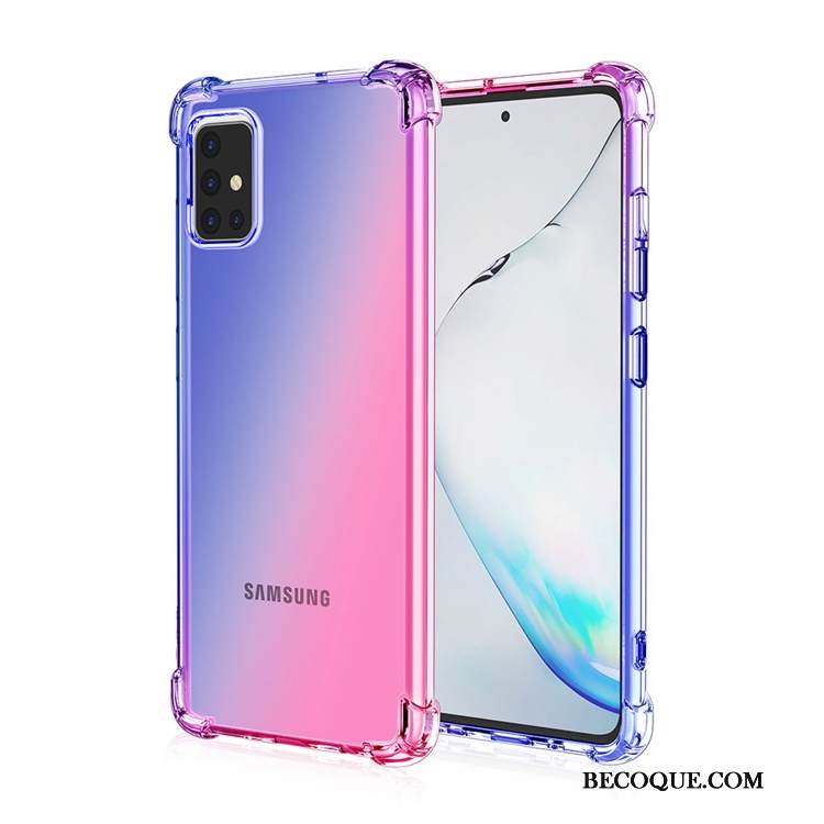 Kuori Samsung Galaxy A71 Laukut Sateenkaari Kaltevuus, Kotelo Samsung Galaxy A71 Murtumaton Puhelimen Kuoret