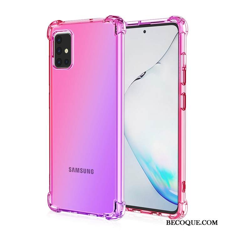 Kuori Samsung Galaxy A71 Laukut Sateenkaari Kaltevuus, Kotelo Samsung Galaxy A71 Murtumaton Puhelimen Kuoret
