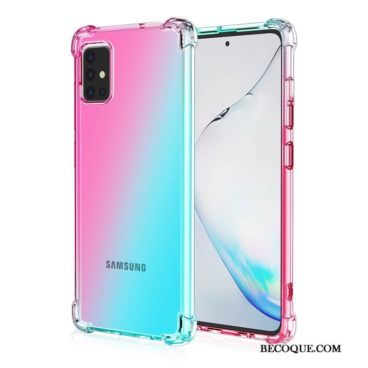 Kuori Samsung Galaxy A71 Laukut Sateenkaari Kaltevuus, Kotelo Samsung Galaxy A71 Murtumaton Puhelimen Kuoret