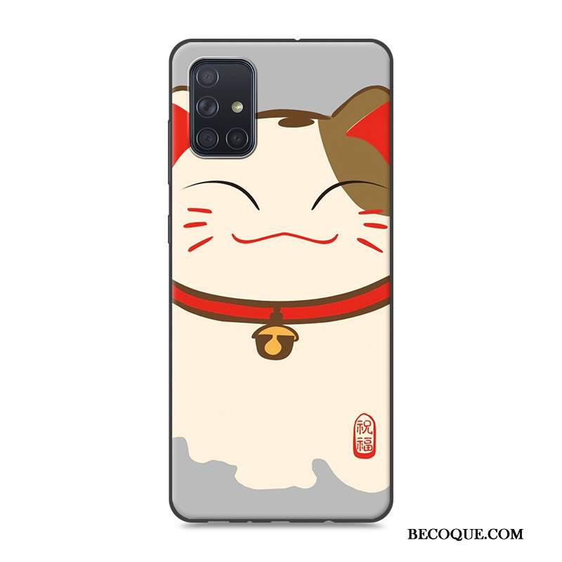 Kuori Samsung Galaxy A71 Maalaus Maisema Puhelimen Kuoret, Kotelo Samsung Galaxy A71 Pehmeä Neste