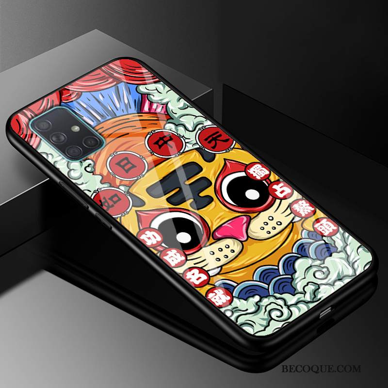 Kuori Samsung Galaxy A71 Monivärinen Tide-brändi Murtumaton, Kotelo Samsung Galaxy A71 Laukut Persoonallisuus Kiinalainen Tyyli