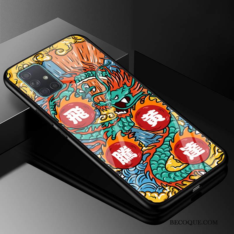 Kuori Samsung Galaxy A71 Monivärinen Tide-brändi Murtumaton, Kotelo Samsung Galaxy A71 Laukut Persoonallisuus Kiinalainen Tyyli