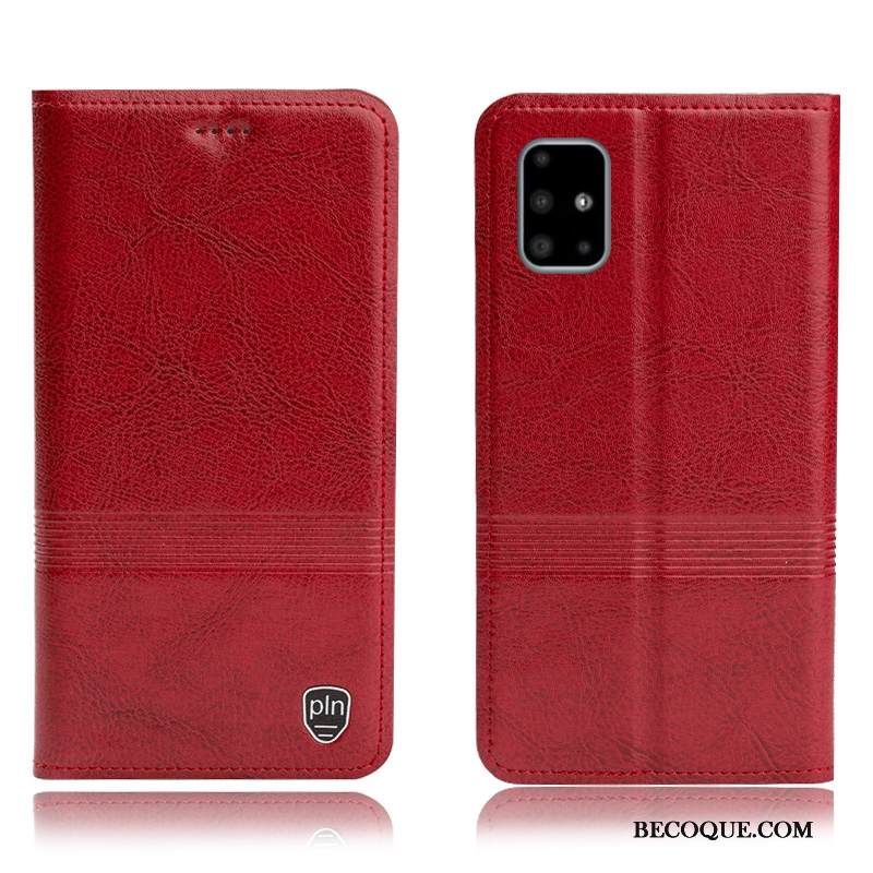 Kuori Samsung Galaxy A71 Suojaus Puhelimen Kuoret Kukkakuvio, Kotelo Samsung Galaxy A71 Nahka Murtumaton