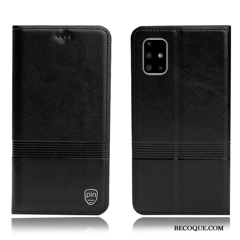 Kuori Samsung Galaxy A71 Suojaus Puhelimen Kuoret Kukkakuvio, Kotelo Samsung Galaxy A71 Nahka Murtumaton