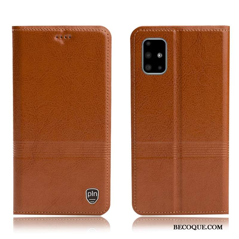 Kuori Samsung Galaxy A71 Suojaus Puhelimen Kuoret Kukkakuvio, Kotelo Samsung Galaxy A71 Nahka Murtumaton