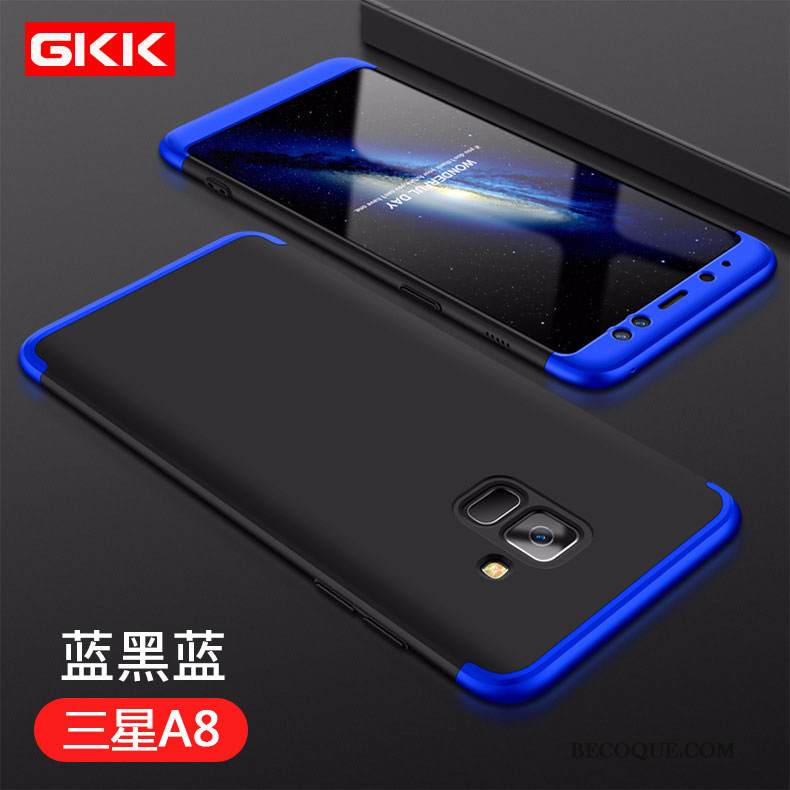 Kuori Samsung Galaxy A8 2018 Laukut Kova Puhelimen Kuoret, Kotelo Samsung Galaxy A8 2018 Suojaus Punainen Uusi