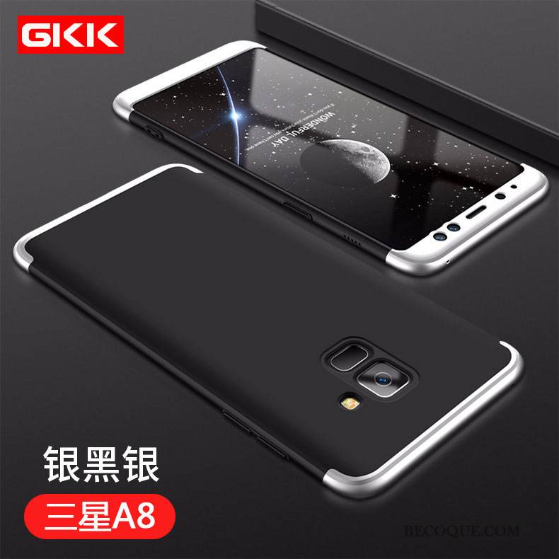 Kuori Samsung Galaxy A8 2018 Laukut Kova Puhelimen Kuoret, Kotelo Samsung Galaxy A8 2018 Suojaus Punainen Uusi